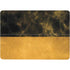 Black and Gold Split Marble Surface Laptop Studio Skin